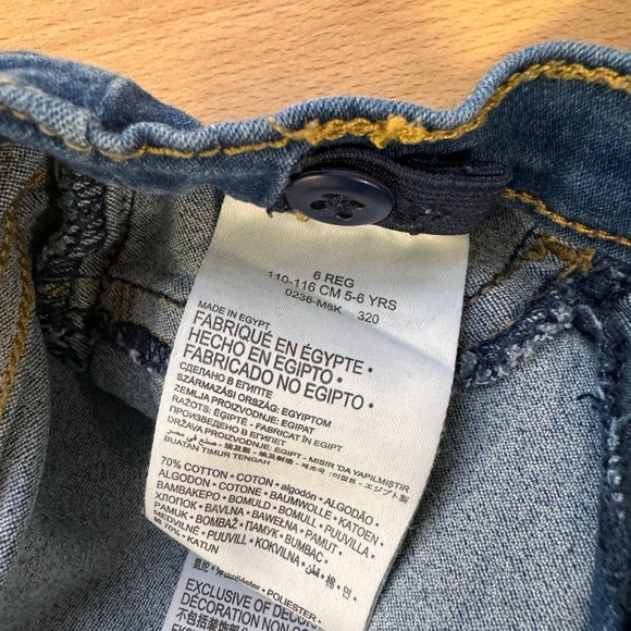 3 FOR $15 - kids Levi’s jeggings jeans 5-6 yrs - Picture 5 of 5